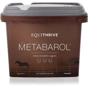 Equithrive Metabarol Metabolism Support Powder Horse Supplement, 2-lb tub