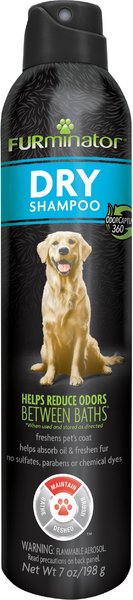 Show full view: FURminator Fresh & Clean Dry Dog Shampoo, Scented, 7-fl oz bottle slide 1 of 8
