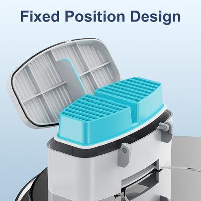 Show full view: Casfuy PWL-003 Pet Water Fountain Replacement Filters & Pre-Filter Sponges, 6 count slide 3 of 6