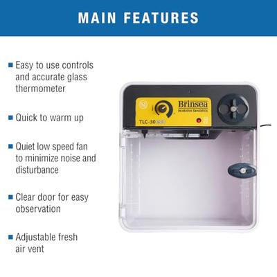 Show full view: Brinsea TLC-30 Eco Brooder Bird Intensive Care Unit  slide 2 of 9