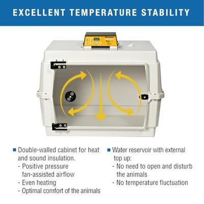 Show full view: Brinsea TLC-50 Eco Series II Brooder Parrot Intensive Care Unit slide 5 of 8