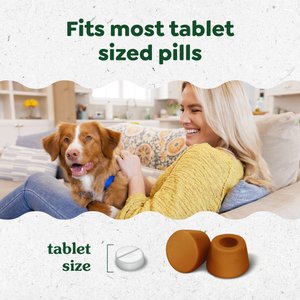 Greenies Pill Pockets Canine Chicken Flavor Dog Treats, Capsule Size, 60 count