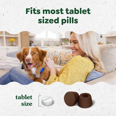 Show full view: Greenies Pill Pockets Canine Hickory Smoke Flavor Natural Dog Treats, Capsule Size, 60 count slide 4 of 12