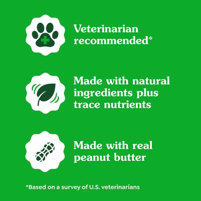Greenies Pill Pockets Canine Real Peanut Butter Flavor Dog Treats