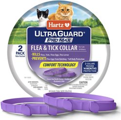 Hartz UltraGuard ProMax Flea & Tick Cat Collar, Purple, 2 count