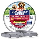 Hartz Ultra Guard ProMax Flea & Tick Collar for Dogs, 2 collars (12-mos. supply), Gray