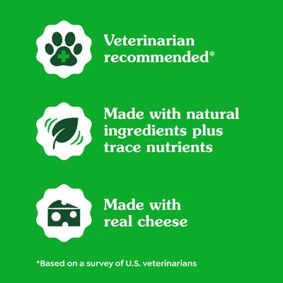 Greenies Pill Pockets Cheese Flavor Natural Dog Treats