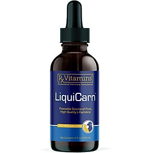 Rx Vitamins LiquiCarn Liquid Heart Supplement for Cats & Dogs, 4-fl oz bottle