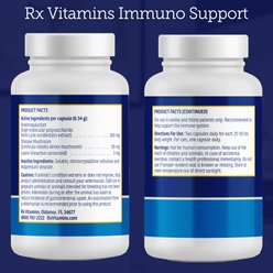 Rx Vitamins Immuno Capsules Immune Supplement for Cats & Dogs, 60 count slide 2 of 7