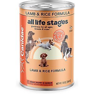 CANIDAE All Life Stages Lamb & Rice Formula Canned Dog Food, 13-oz, case of 12