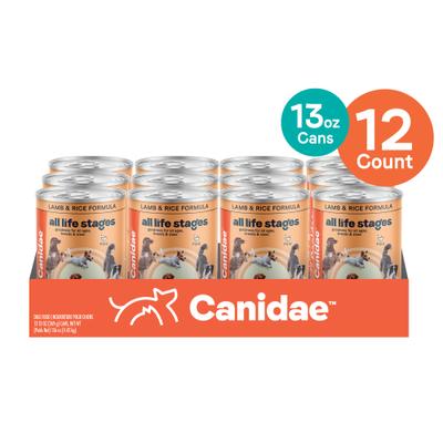 Show full view: CANIDAE Lamb & Rice Formula + Chicken & Rice Formula Canned Dog Food slide 7 of 9