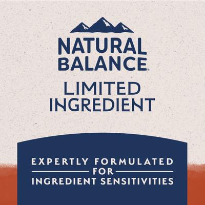 Show full view: Natural Balance L.I.D. Limited Ingredient Diets Grain-Free Salmon & Sweet Potato Formula Dry Food + Sweet Potato & Fish Formula Dog Treats slide 9 of 9