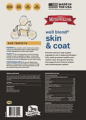 The Missing Link Well Blend Skin & Coat Powder Horse Supplement, 10.6-lb bag slide 2 of 4