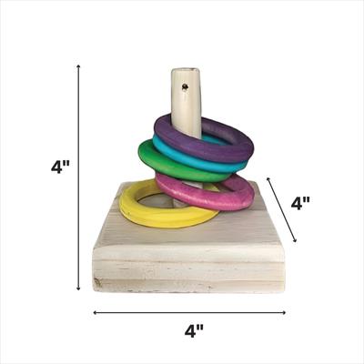 Show full view: A&E Cage Company Beak Toss Bonanaza Exercise Bird Toy slide 2 of 3