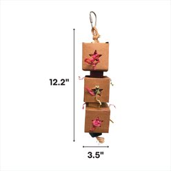 A&E Cage Company Star Shred & Seek Preening Bird Toy slide 2 of 2