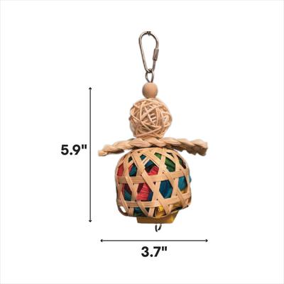 Show full view: A&E Cage Company Shred-O-Mania Foraging Bird Toy slide 2 of 2