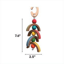 A&E Cage Company Rippin Rainbow Chew Bird Toy slide 2 of 2
