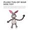 Show in main carousel: Outward Hound Thunda Tugga Bunny Squeaky Plush Dog Tug Toy slide 3 of 10