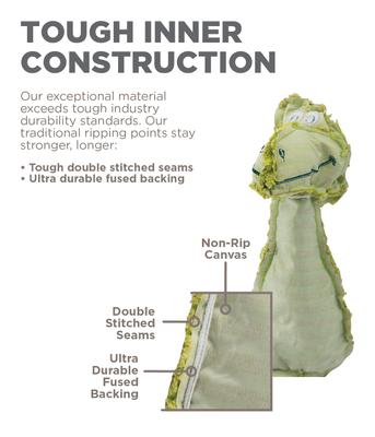 Show full view: Outward Hound Thunda Tugga Bunny Squeaky Plush Dog Tug Toy slide 2 of 10