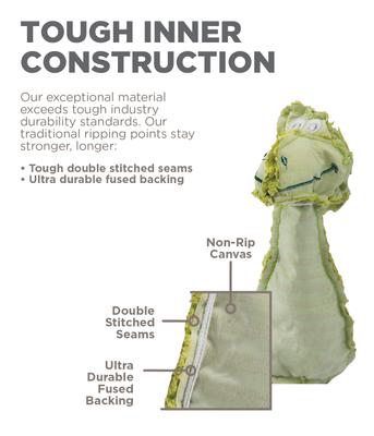 Show full view: Outward Hound Ranch Roperz Cow Squeaky Plush Dog Toy slide 2 of 7