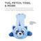 Show in main carousel: Outward Hound Longidudes Raccoon Squeaky Plush Dog Tug Toy slide 4 of 8