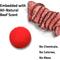 Show in main carousel: Playology Beef Scented Dual Layer Ball Dog Toy, Jumbo slide 4 of 8