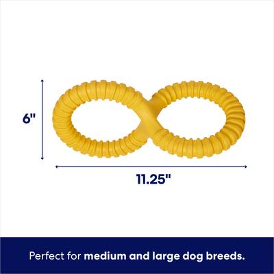 Show full view: Frisco Dual Handle Tug Tough Rubber Dog Toy, Medium/Large slide 3 of 10