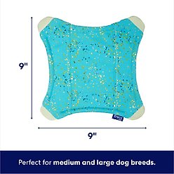 Frisco Fetch Lightweight Floating Glow in the Dark Fabric Quad Flyer Dog Toy, Medium/Large slide 2 of 6