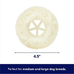 Frisco Fetch Glow in the Dark TPR Lattice Ball Dog Toy, Medium/Large slide 2 of 7