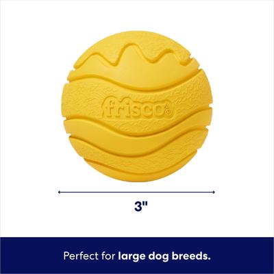 Show full view: Frisco Fetch Floating Rubber Ball Dog Toy, Large slide 2 of 9