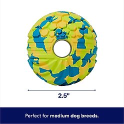 Frisco Fetch Tough Textured Rubber Ball Dog Toy, Medium slide 2 of 7