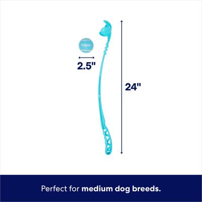 Show full view: Frisco Fetch Ball Launcher with Squeaky Tennis Ball Dog Toy, Medium slide 2 of 10