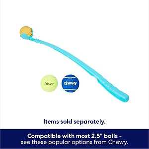 Frisco Fetch Ball Launcher with Squeaky Tennis Ball Dog Toy, Medium