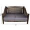 Show in main carousel: Iconic Pet Maharaja Rattan Sofa Cat & Dog Bed with Removable Cover, Caramel & Mocha slide 9 of 10