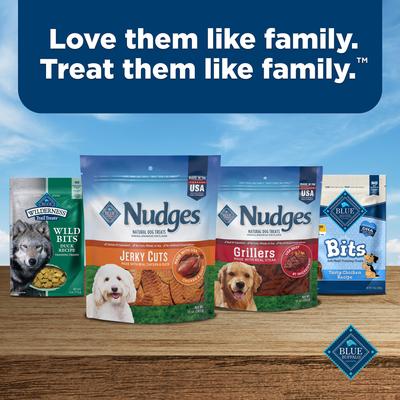 BLUE BUFFALO Nudges Jerky Cuts Chicken Dog Treats, 36-oz bag