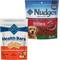 Show in main carousel: Blue Buffalo Health Bars Baked with Bacon, Egg & Cheese + Nudges Grillers Steak Natural Dog Treats slide 1 of 10