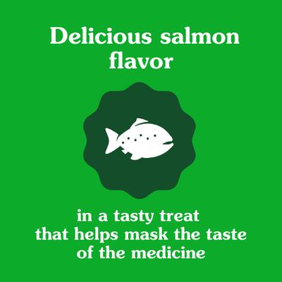 Show full view: Greenies Pill Pockets Feline Natural Salmon Flavor Soft Adult Cat Treats, 45 count slide 6 of 12