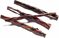 Jack & Pup 12-inch Twisted Beef Bully Stick Dog Chews, 15 count slide 2 of 7