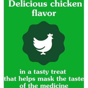 Greenies Pill Pockets Feline Chicken Flavor Natural Soft Adult Cat Treats, 1.6-oz bag, 45 count