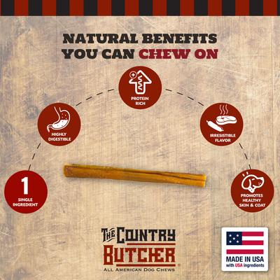 Show full view: The Country Butcher Pork Roll Dog Treats, Large, 2 count slide 4 of 8