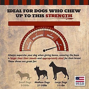 The Country Butcher Beef Shank Bone Dog Treat, 8-in