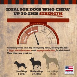 The Country Butcher Rib Bone Natural Dog Treats, Medium, 3 count slide 2 of 7