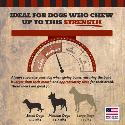 Show full view: The Country Butcher Rib Bone Natural Dog Treats, Medium, 3 count slide 5 of 9