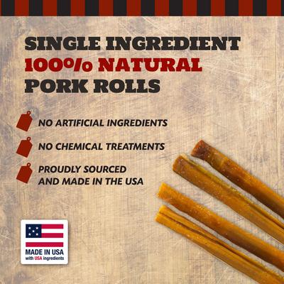 Show full view: The Country Butcher Pork Roll Dog Treats, Large, 2 count slide 7 of 8