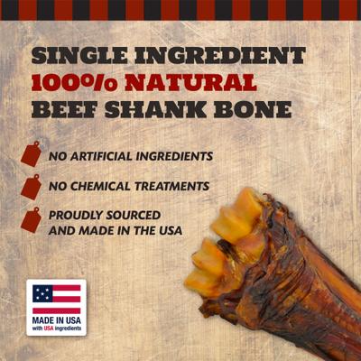 Show full view: The Country Butcher Beef Shank Bone Dog Treat, 1 count slide 7 of 9