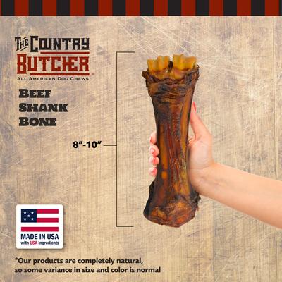 Show full view: The Country Butcher Beef Shank Bone Dog Treat, 1 count slide 3 of 9