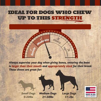 Show full view: The Country Butcher Beef Rib Bone Natural Dog Treats, Large, 2 count slide 5 of 9