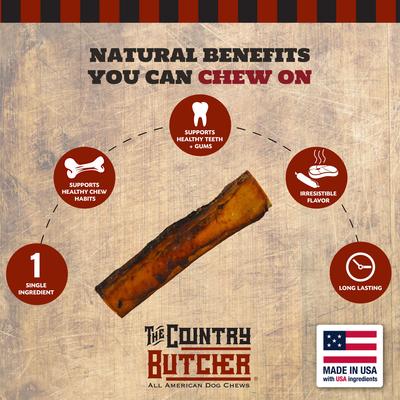 Show full view: The Country Butcher Beef Rib Bone Natural Dog Treats, Large, 2 count slide 4 of 9