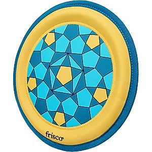 Frisco Fetch Lightweight Floating Fabric Flyer Dog Toy, Medium/Large