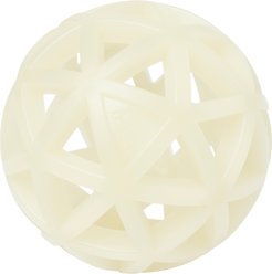 Frisco Fetch Glow in the Dark TPR Lattice Ball Dog Toy, Medium/Large